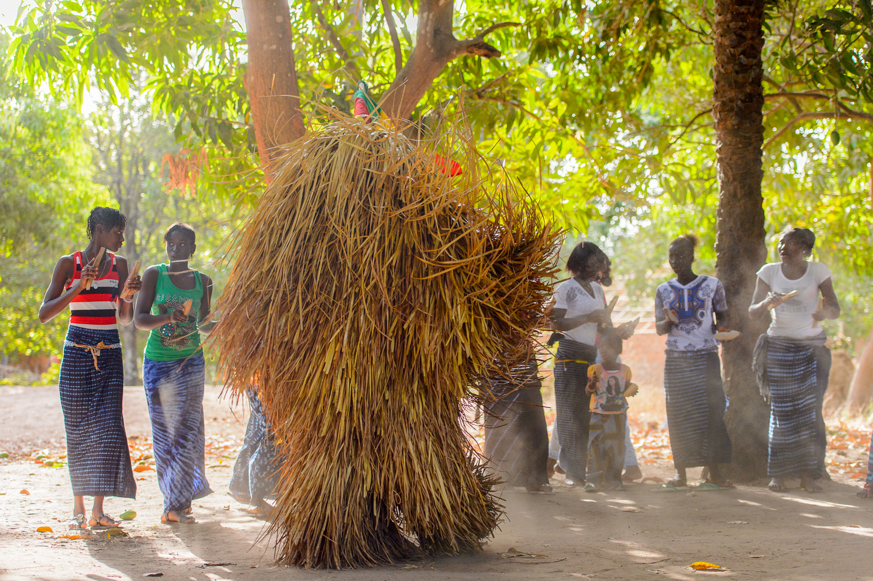 Kumpo masquerade, Casamance, Senegal
